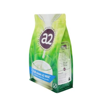 Contemporary Good Quality Moisture Proof Flat Bottom Recyclable Zipper Pouch Packaging Food Food Coffee Compostable Pouch