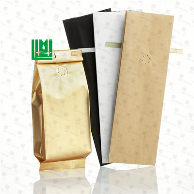 Wholesale 250g Moisture Proof Resealable Recycle Side Gusset Ziplock Without Valve Coffee Bean Packaging Bags