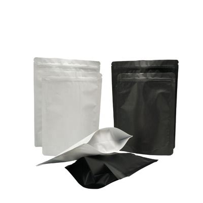 Stand Up Barrier Food Grade Eco Coffee Bean Packaging Zipper Bag Pouches