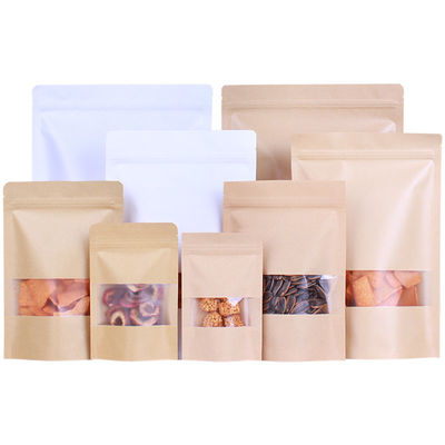 Café Bean Packaging Bag With Valve de Kwong Wah Factory Stock Supply Kraft Brown