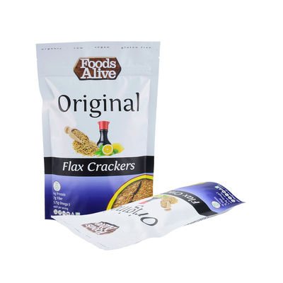 Barrier Resealable Zipper Top Custom Food Bag